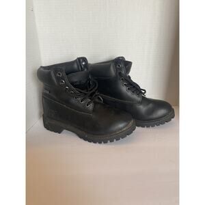 Men's 5 1/2 W Rugged Outback black ankle boots